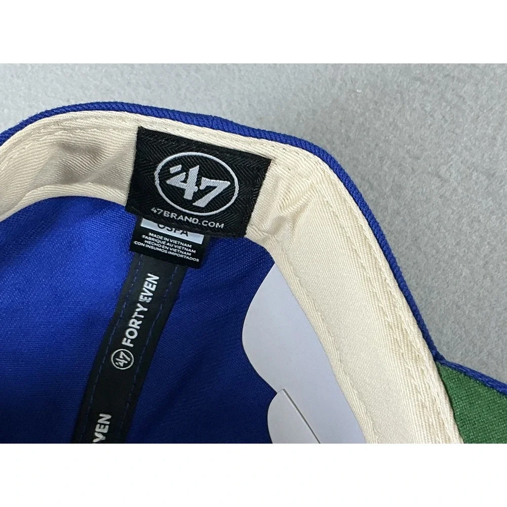 Atlanta Braves 47 Brand Hitch Hat Snapback Blue Cooperstown OSFA NEW - Picture 7 of 9